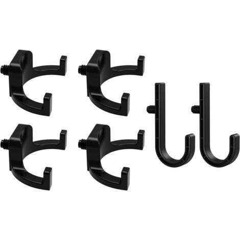 Lot de 6 pièces de fixation en polystyrène pour installation rapide pour plier la fixation dans un abri, fixations suspendues en polystyrène pour outils (1/4)