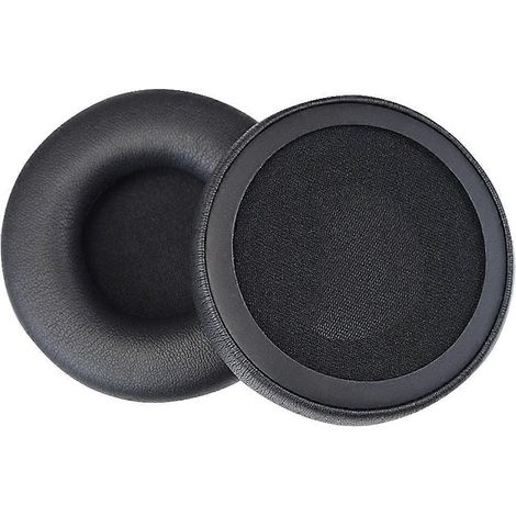 Coussinets d'oreille respirants, housses de rechange noires en mousse à mémoire de forme, pour casque Audio Technica ATH-S200BT (1 paire). (1/4)