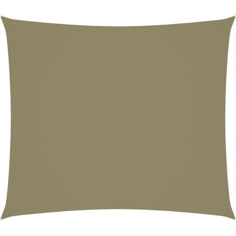 Tenda/ombrellone rettangolare in tessuto Oxford beige 2 x 2,5 m codice 020009588