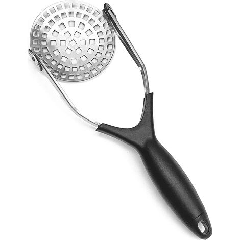 Presse-purée robuste avec presse-ail - Ustensile de cuisine pratique pour préparer des purées de pommes de terre, de légumes et de fruits, pour une utilisation domestique, la cuisine quotidienne et la (1/5)