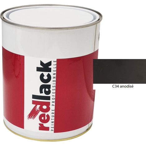 Barattolo da 3L di vernice – Finitura C34 – anodizzata – multisupporto – Redlack