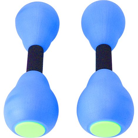 Haltères Aquatiques Femme - Matériel de Fitness Flottant Bleu pour Musculation Rapide (1/5)