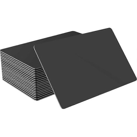 Packung mit 60 schwarzen Ntag215 NFC-Karten mit Chip, kompatibel mit Smartphones und Visitenkarten. Elektronische Zutrittskontrolle für mehr Sicherheit. (1/5)