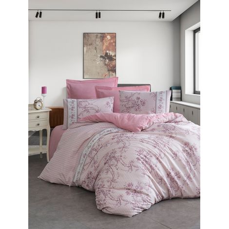 Copripiumino, copripiumino, biancheria da letto Set Rosa