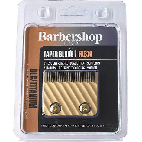 Lames de rechange FX603G/FX603B pour tondeuses à cheveux BaBylissPRO FX870, FXF880, FX810, FX825, FX673N - Accessoires dorés (1/5)