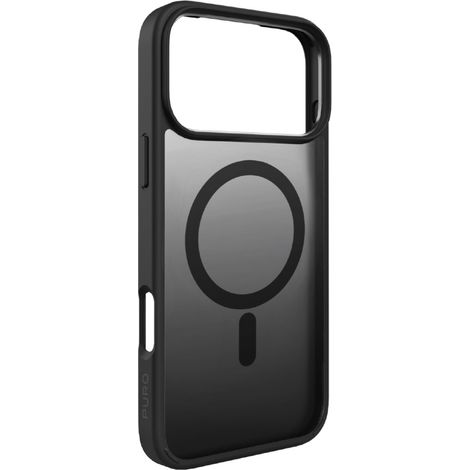 iPhone 17 Pro TPU-Schutzhülle mit Farbverlauf und MagSafe-Design – Schwarz