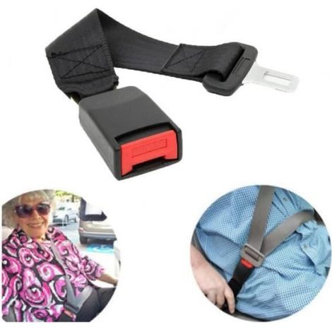 Ajusteur De Ceinture De Sécurité - Pour Femmes Enceintes Et Enfants - 24 Cm - Matériau Abs Et Polyester - 1 Pièce (1/4)