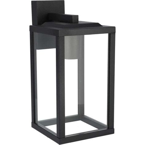 Applique extérieure GAIA T BLACK E27 noir IP44 EDO777369 Edo Solutions Garden Line