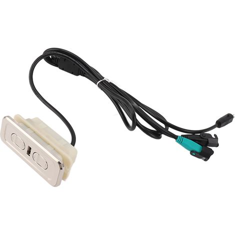 Télécommande 4 boutons pour fauteuil relevable électrique, contrôleur universel avec port USB intégré, compatible vérins 12-24V (1/5)