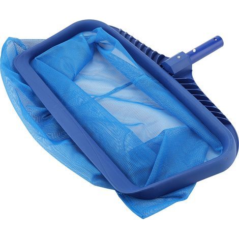 SJLERST Outil de Nettoyage Efficace pour Piscine et Étang avec Filet Skimmer à Feuilles Légères à Mailles Fines et Sac Profond