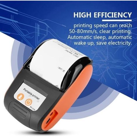 Portable Wireless Receipt Printer - Bluetooth 58mm - Thermal Paper (1/4)