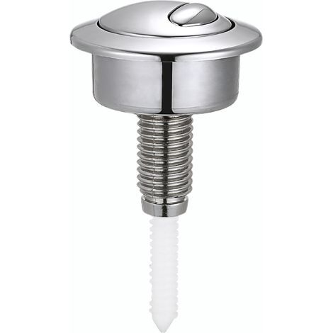 Bouton poussoir double chasse d'eau pour chasse d'eau WC (1/5)