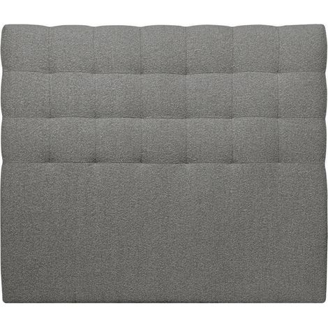 Tête de Lit Carrée Ascot Graphite  120 x 80 cm (1/4)