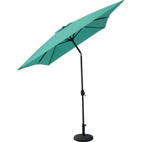 Ombrellone malibu' 3x2 mt, verde smeraldo