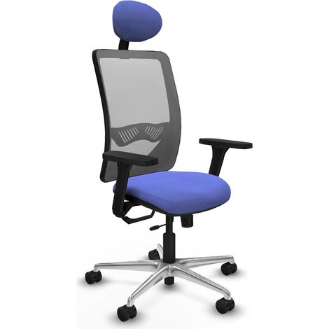 Chaise de bureau piqueras y crespo Zulema noir mousse ergonomique (1/2)