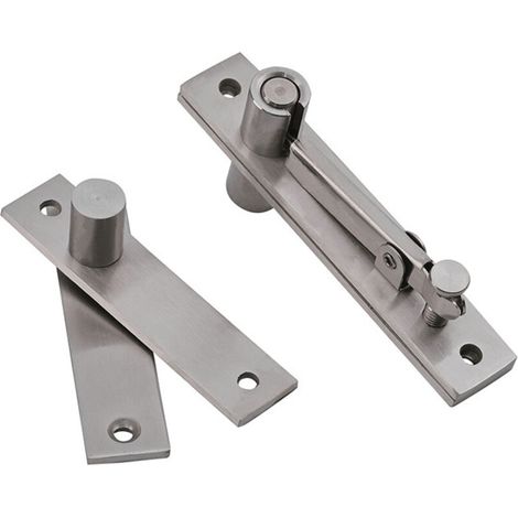 Lot de 2 charnières de porte pivotantes à rotation 360°, invisibles et robustes D,ZQKLA (1/5)