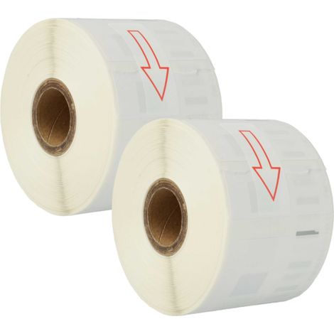 vhbw 2x Label Roll 57mm x 32mm (1000 Label) Replacement for Dymo 11354 for Label Maker (1/4)