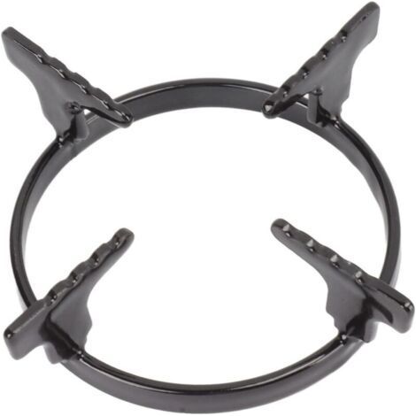 Wok Ring Burner Grate Universal Cast Iron Holder for Gas Stove, Replacement Accessories (1/5)