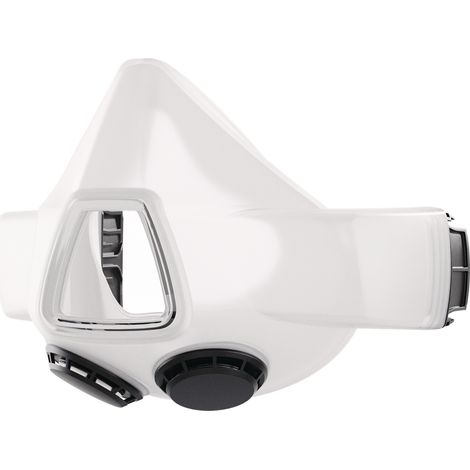 Demi-masque étanche 4160.560.W avec valve expiratoire moyen OPTREL