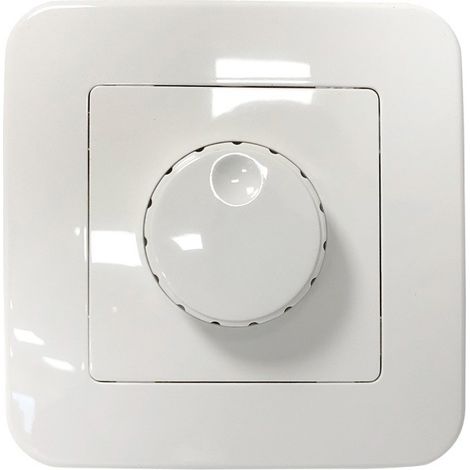 Mécanisme variateur encastrable 200W 230V - Blanc