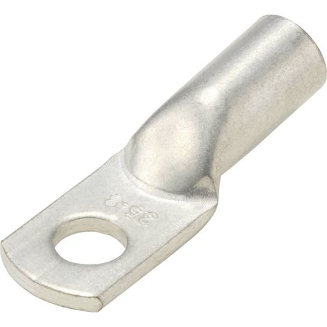 TRU COMPONENTS TC-11991824 Cosse de câble tubulaire entièrement isolé 180 ° M8 35 mm² Ø du trou: 8.3 (1/3)