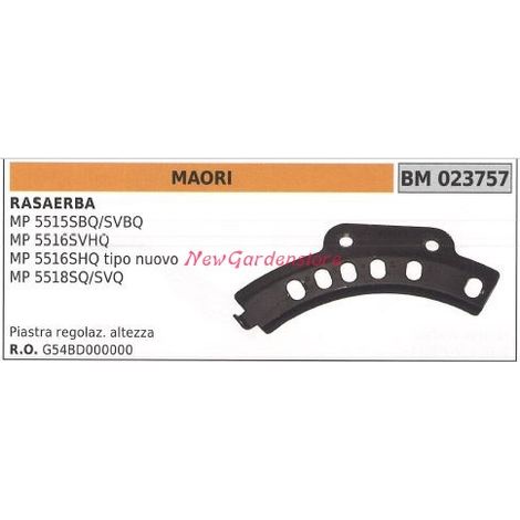 MAORI Rasenmäher-Höhenverstellplatte MP5515SBQ/SVBQ 023757