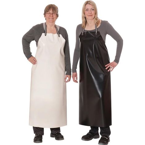 PVC Fettschürze Guttasyn® MR3 L.ca.120xB.ca.90mm schwarz (1/2)