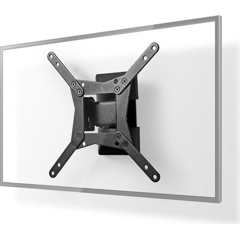 Soporte de pared para TV de movimiento completo  10-32 "  Peso máximo de pantalla soportado: 30 kg  Inclinable  Giratorio  Distancia mínima a la pared: 68 mm  Distancia máxima a la pared: 68 mm (1/5)