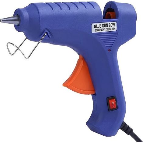Pistolet à colle - AVIZAR - Mini 60W - Compact - Chauffe rapide - Multi-matériaux (1/4)