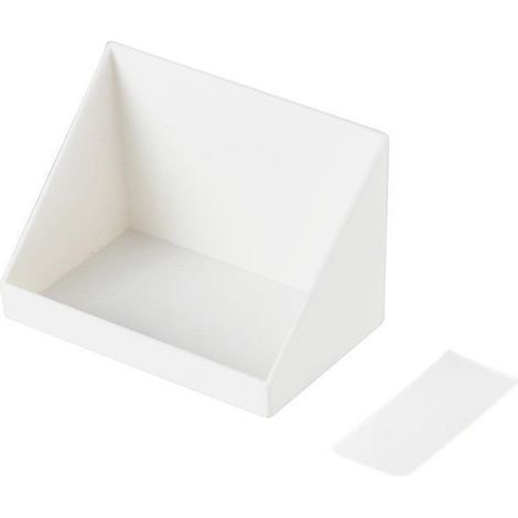 Boîte de rangement murale Oblique, polyvalente, Style minimaliste, plateau organisateur de cosmétiques de grande capacité pour armoire à miroir, salle de bain (1/5)