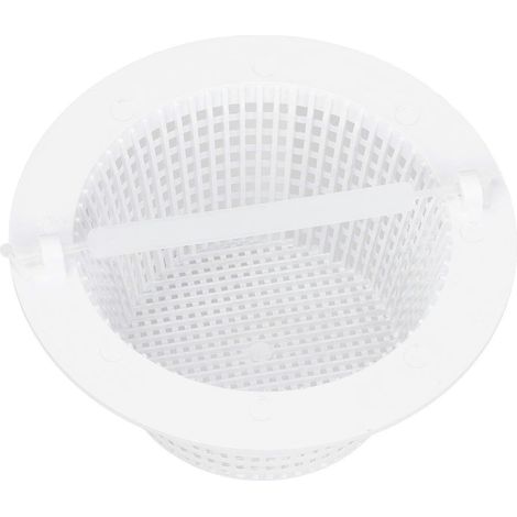 Panier à poissons écumeur de rechange en plastique pour filtre de piscine avec poignée, compatible avec le modèle SP1091WM (2025). (1/2)