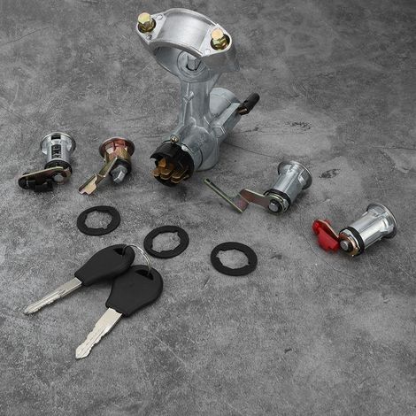 Contacteur de démarrage à clé en alliage d'aluminium pour NISSAN PATROL GQ Y60, serrure 2 portes hayon, 88-98 (1/3)