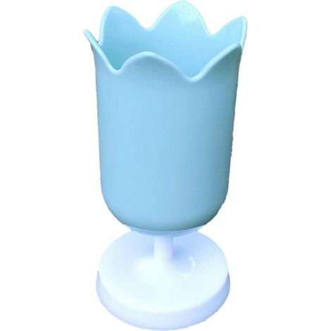 Schreibtisch-Organizer für Schüler – Tulpenförmiges Design & robust – für Schulbedarf (Blau A) (1/5)