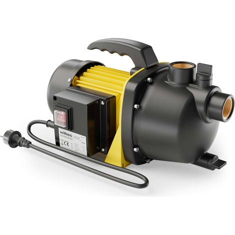 Pompa da giardino autoadescante 3800l/h 1200W max 48m con maniglia Elettropompa