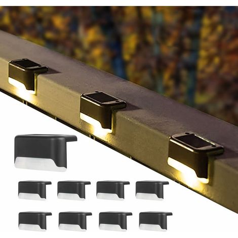 Éclairage extérieur solaire professionnel sans fil (8 pièces) Noir-Online Store (1/4)