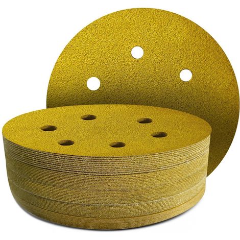 Schleifpapier Klett Exzenterschleifer Korn 50 Stück P80 150mm 6-Loch B (1/5)