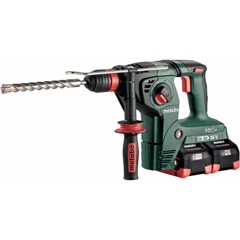 Meißelbohrer 36V SDS-plus 3,1 J (4x8,0 Ah) KHA 36-18 LTX 32 in Metabox - METABO 600796810 (1/5)
