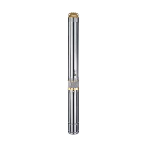 Ribimex – Pompe immergée 95m 750W – Débit max 4500 l/h – Corps inox Ø 90mm – 14 turbines pour puit forage
