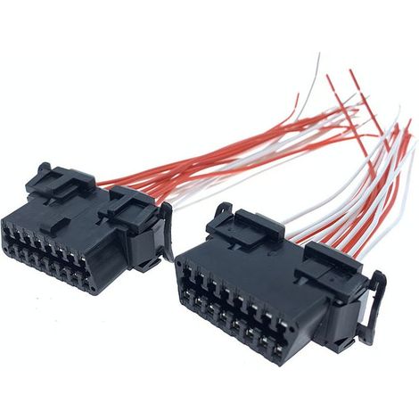 Prise de diagnostic OBD pour Hyundai Mistra, Reina, Coupé, Elantra, Sonata, Langdong, Tucson et ix35 -- JB1459-16P