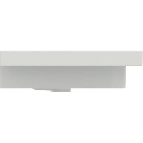 Meuble-lavabo IS Extra 1 hl. avec vasque intégrée, 610x510x150 mm, blanc soie