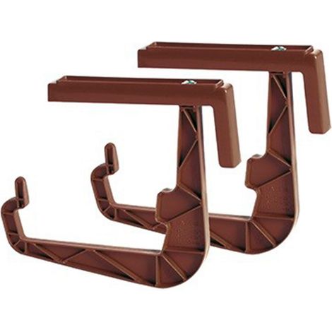 Macetero para balcón Hangplast Marrón