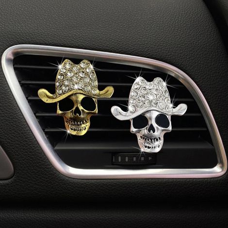 2er-Pack Auto-Lüftungsschlitzclips Aromatherapie Auto-Diffusor für ätherische Öle Auto-Lufterfrischerclip (die Crne) (1/5)