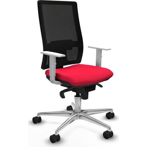 Piqueras y Crespo Chaise Ergonomique Rouge Bureau