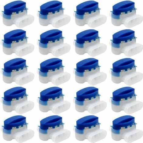 20 Pièces Connecteurs de Câble Étanches, Connecteurs Remplis de Gel pour Jardin, Robot et Mower (1/4)