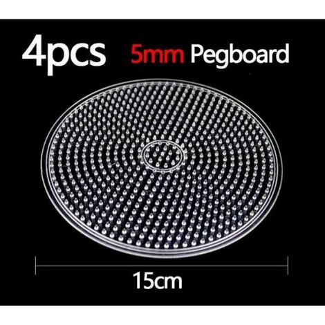 Perle à Repasser - Panneau Perforé - 5 Mm - Pour Création Manuelle Enfant Et Adulte - Lot De 1