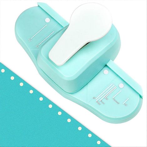 Perforatrice pour classeur, agenda, onglets DIY, perforatrice d'étiquettes, coupe-papier, perforatrice à bordure champignon, bordures en dentelle décoratives (1/5)