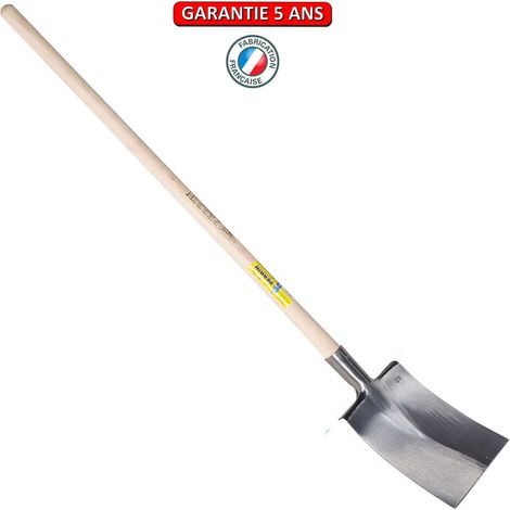 OUTILS PERRIN Bêche Nantes polie de 30 manche pomme (1/2)