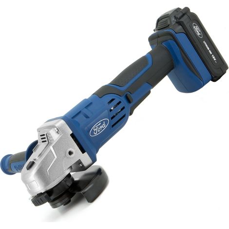18V Meuleuse Électrique sans fil 18 volts Coudé - Meuleuse - Disque de meulage, batterie, chargeur (1/5)