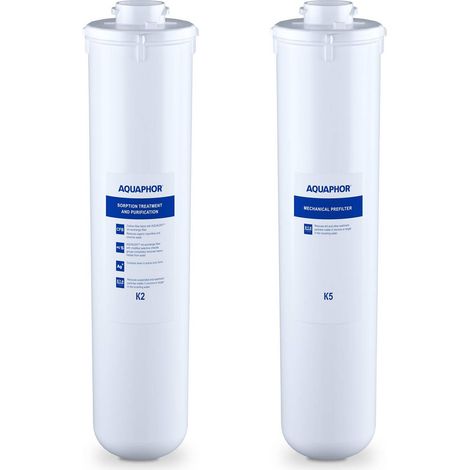 Set mit 2 Aquaphor K2, K5 Filterkartuschen