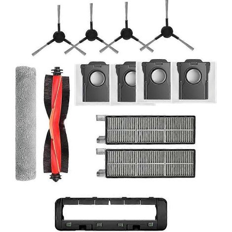 13 pièces de rechange pour aspirateur Dreame Mova G30/G30 Pro/G30 Ultra : brosse, filtre HEPA, sac à poussière et chiffon de nettoyage. (1/5)